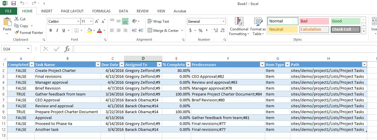 sharepoint export list