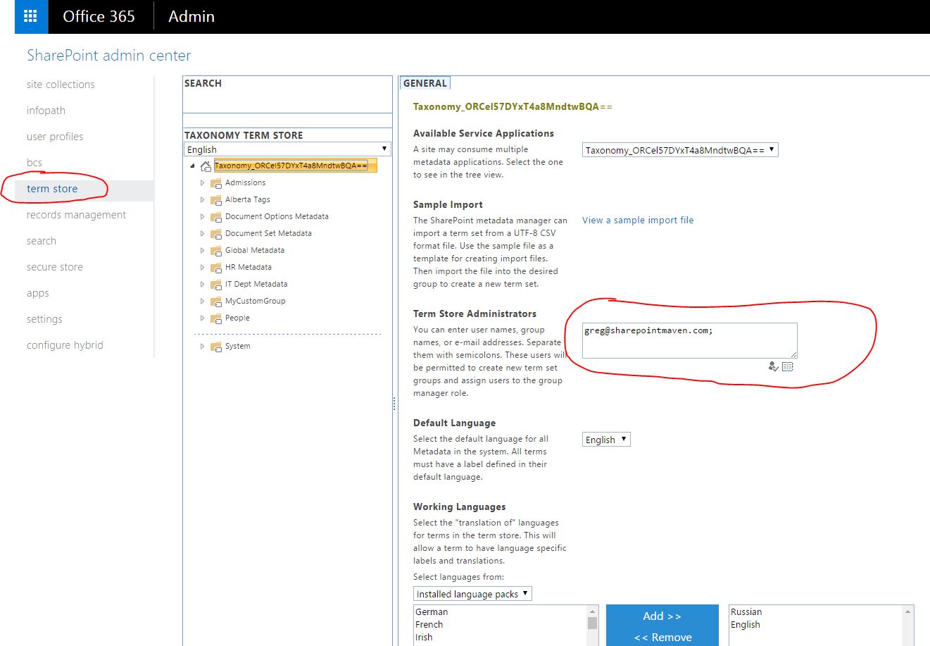 Creating Metadata