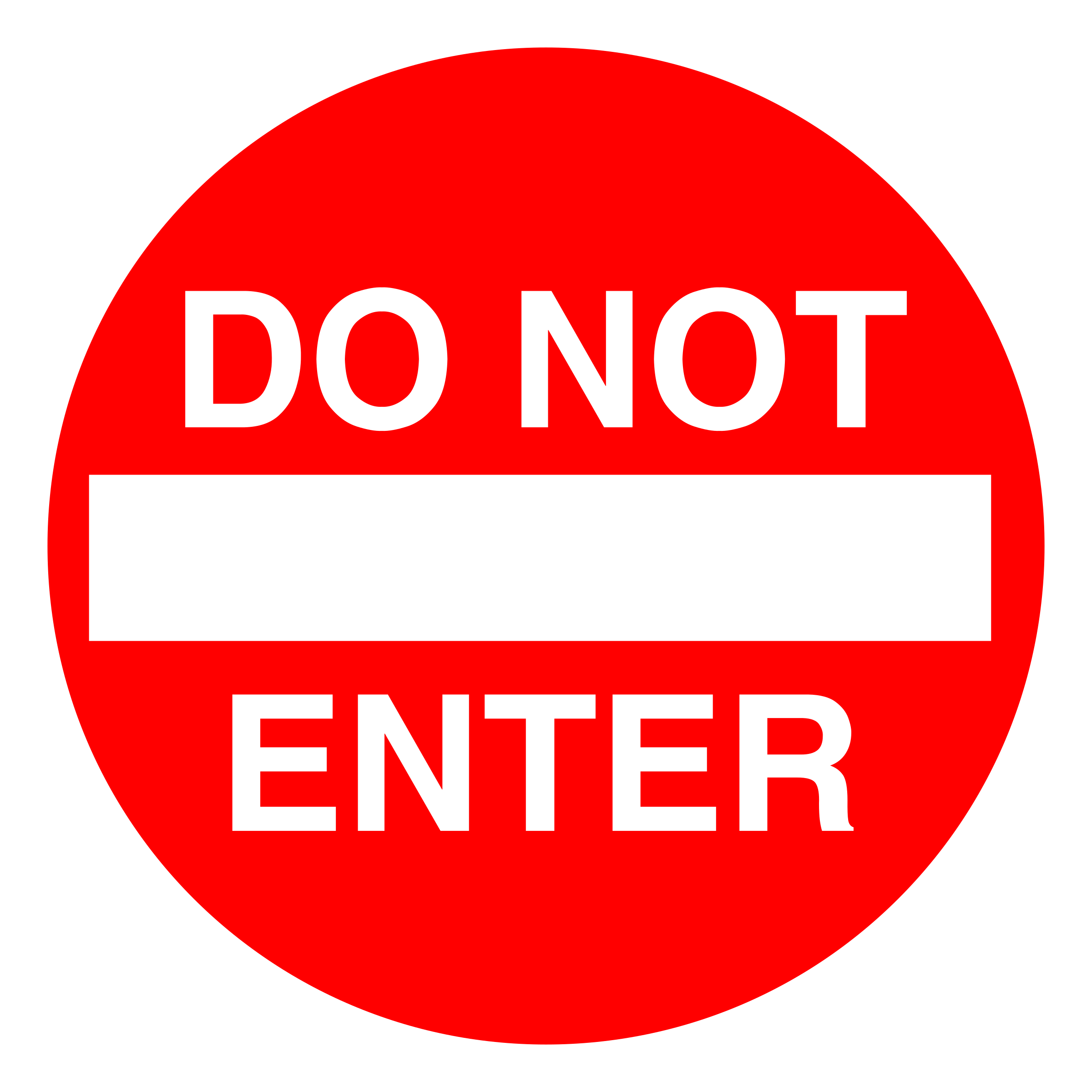 Do Not Enter Printable Sign