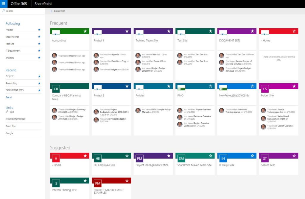 sharepoint ms project timeline