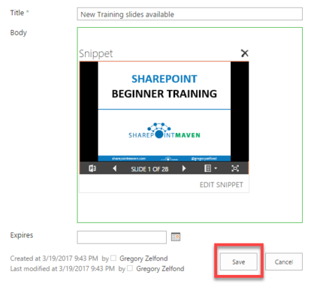 embed sharepoint list into powerpoint