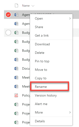 3 Ways To Rename A File In SharePoint SharePoint Maven