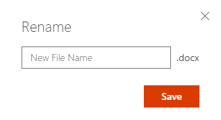 rename a file in SharePoint