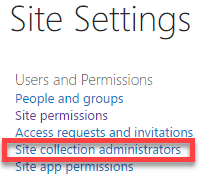SharePoint Administrator Roles