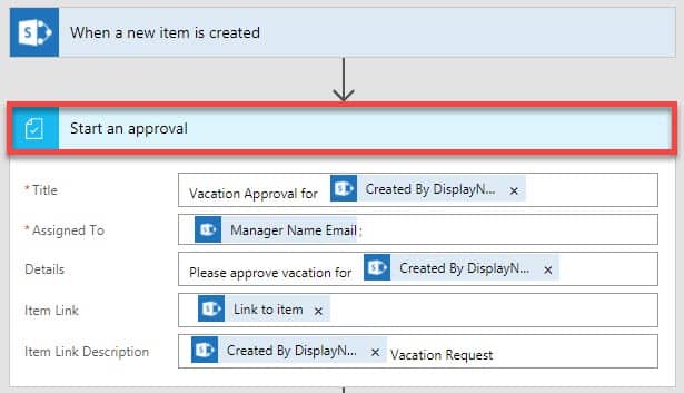 approve requests and documents in Microsoft Flow