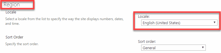 date format in SharePoint