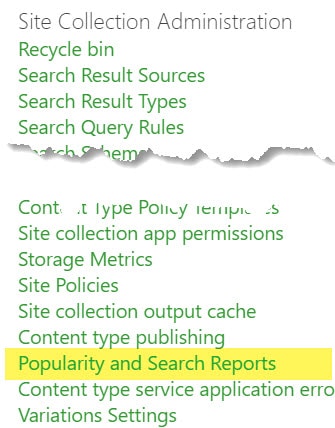 searching for in your SharePoint
