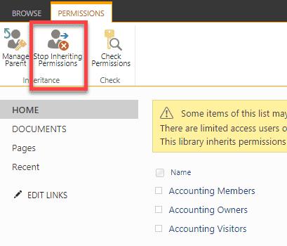 security for files in SharePoint