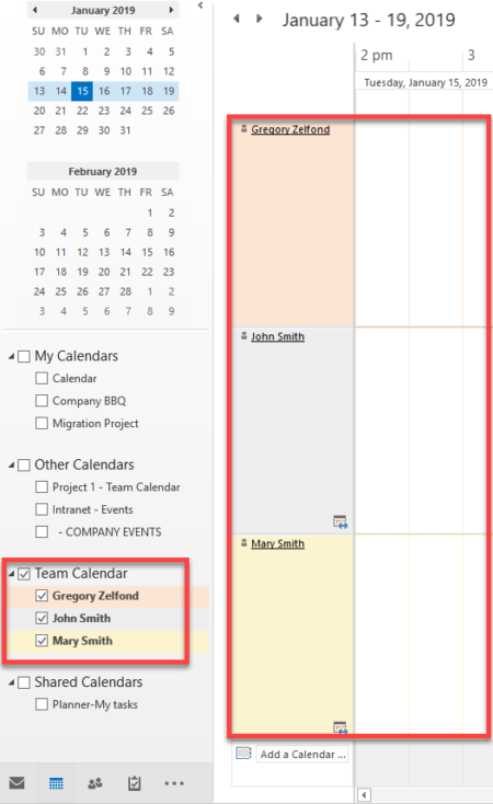 disadvantages of microsoft outlook calendar