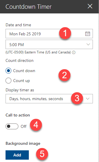 Countdown Timer Web Part in SharePoint