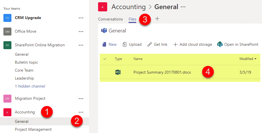 access Documents in SharePoint