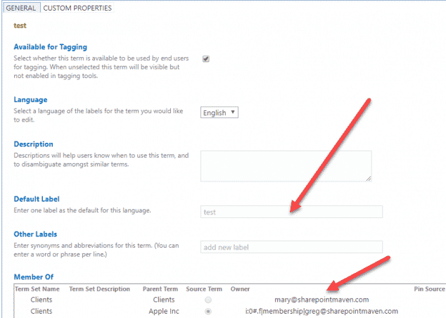 Pin Term Po SharePoint Term Store: Copy Term Set vs. Reuse Terms vs. Pin Term with ...