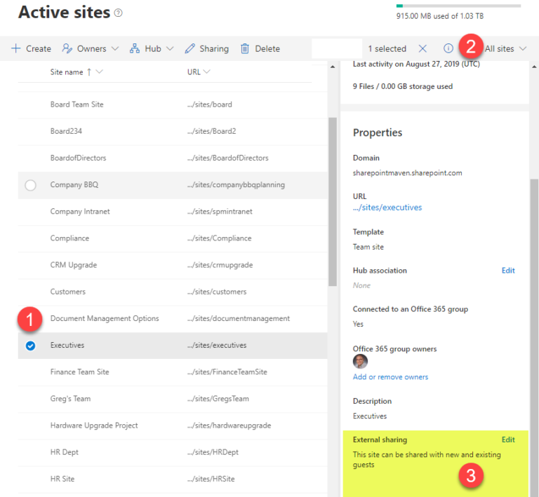 How To Properly Configure Sharing Settings In The SharePoint Admin ...