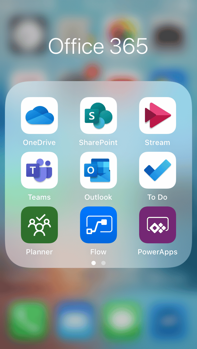 Office 365 mobile apps