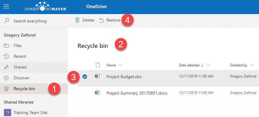 features of OneDrive for Business