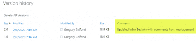 6 ways to add comments to documents in SharePoint | SharePoint Maven