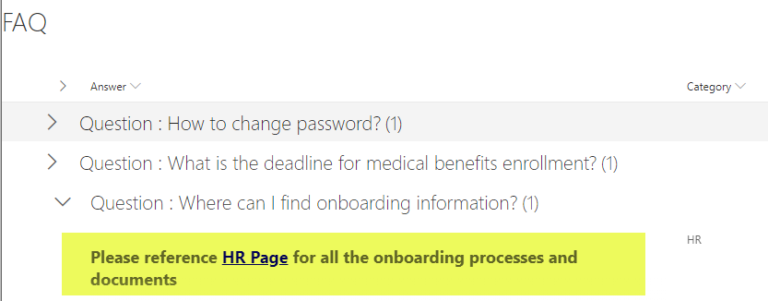 How to create an accordion-style FAQ in SharePoint | SharePoint Maven