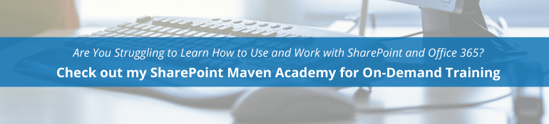 SharePoint Maven Academy