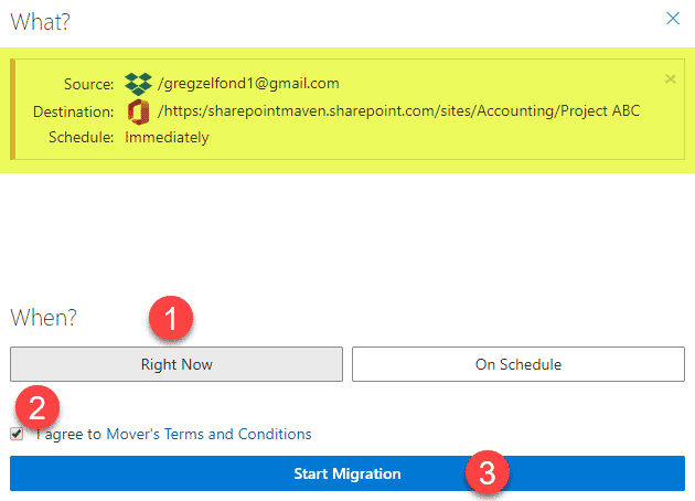 Mover Migration Tool