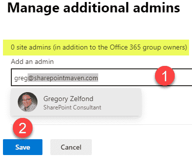 make yourself an Administrator of any SharePoint site