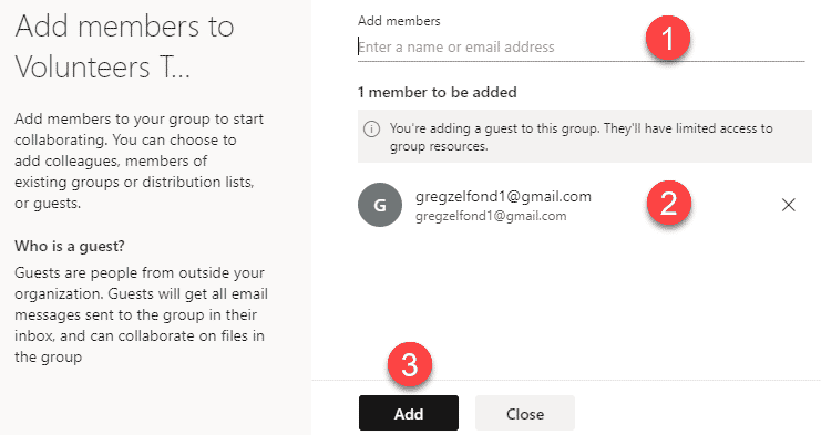 invite external users to a SharePoint site
