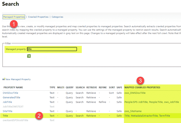 Automatically created Managed Properties in SharePoint Online ...