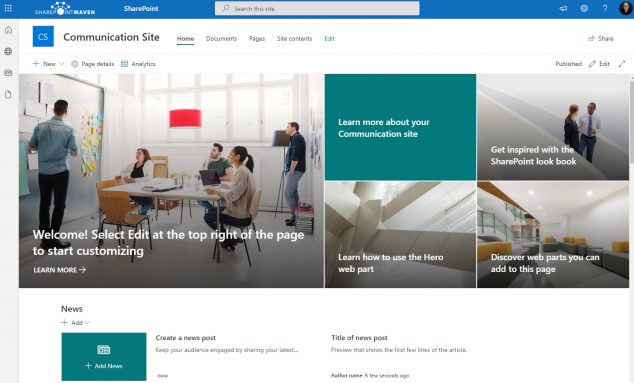 How to apply a site template to a SharePoint Site | SharePoint Maven