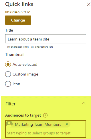 Audience Targeting feature in SharePoint