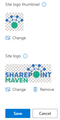 change a logo on a SharePoint Site