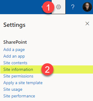 view Site Template History in SharePoint