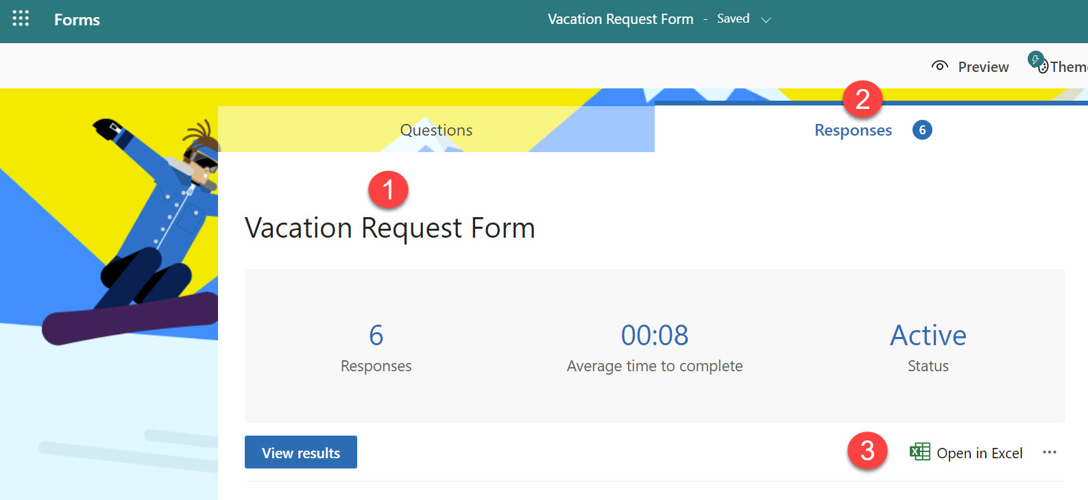 How to create an online survey with Excel?