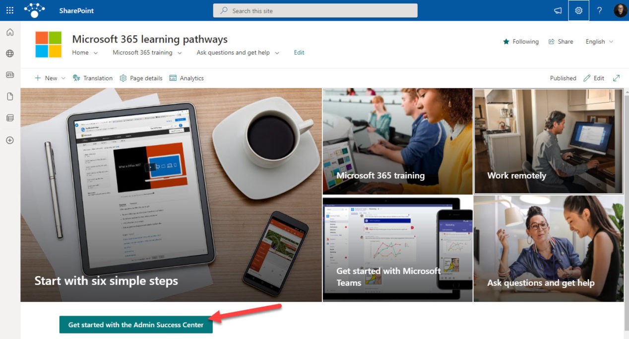 What are learning pathways sharepoint maven