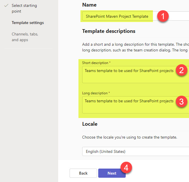 create and manage Teams Templates