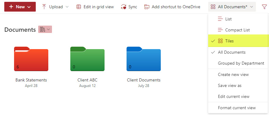 Color Code Folders in SharePoint and OneDrive