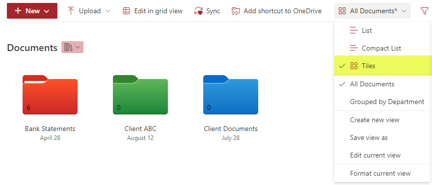 How to Color Code Folders in SharePoint and OneDrive