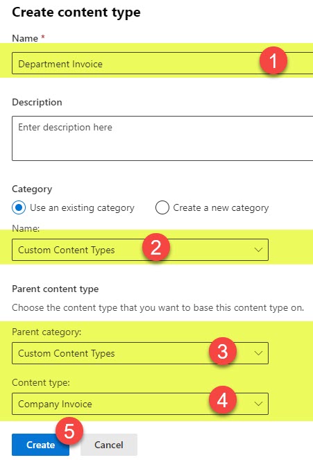 Content Type Inheritance