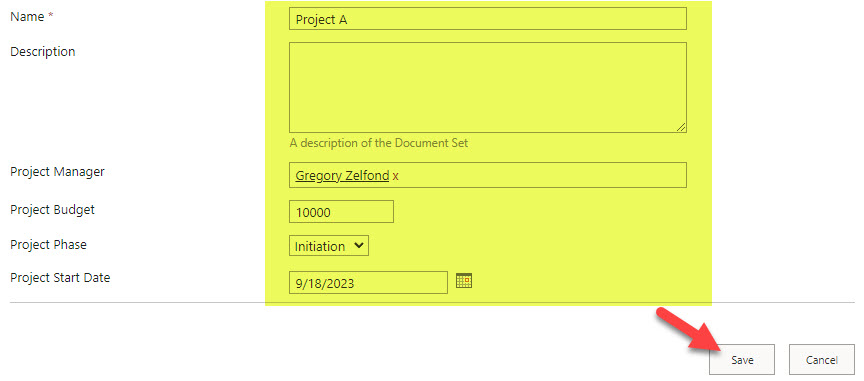 Document Set in SharePoint