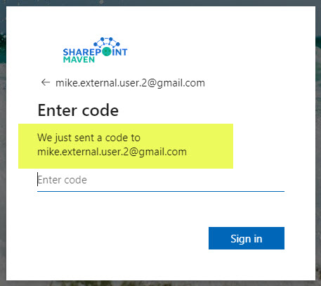 External Sharing with Non-Microsoft Accounts