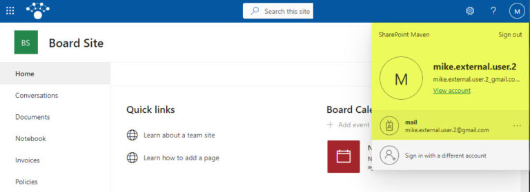SharePoint and Microsoft 365 External Sharing with Non-Microsoft ...