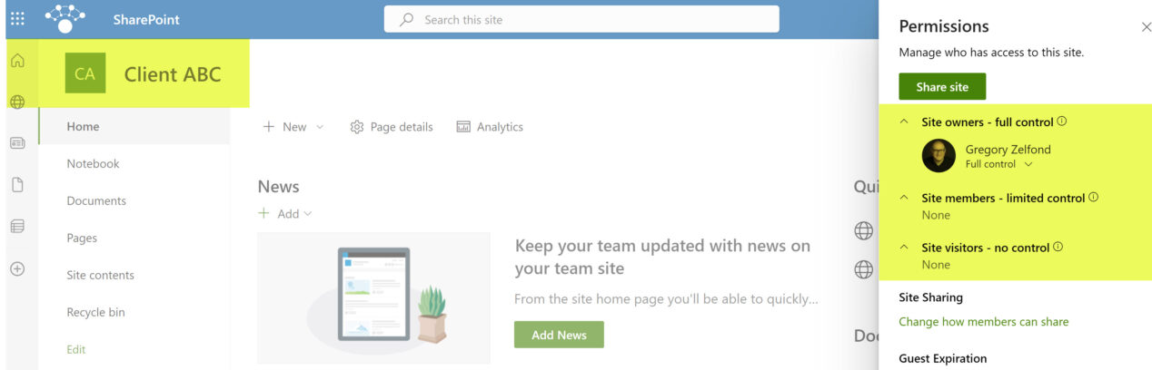 Shared Client Start Client Sites - Separate SharePoint sites or Shared Channels ...