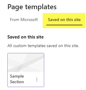 Operations Manual to SharePoint Online using Pages