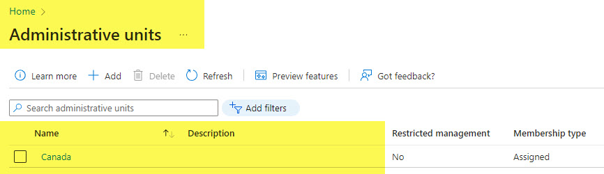 Admin Units in Microsoft Entra and Microsoft Purview