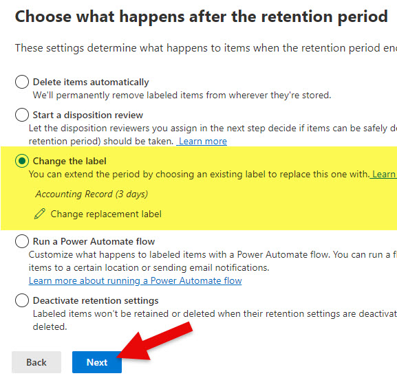 Retention Period Expires