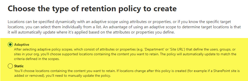 Create Site Retention Policies in SharePoint Online