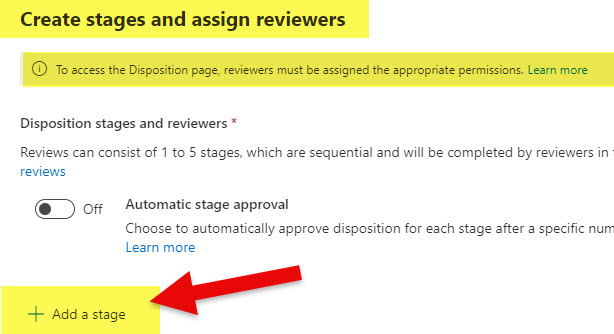 Disposition review