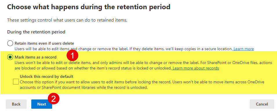 Label Retention vs. Site Retention in SharePoint Online
