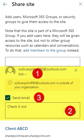 External Sharing with Microsoft Accounts