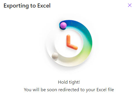 export Loop Table to Excel