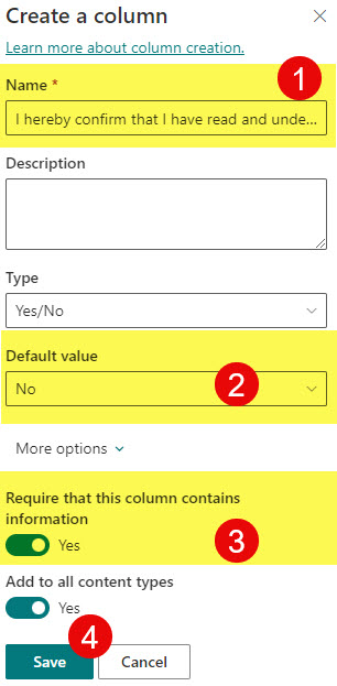 Document Acknowledgement System in SharePoint