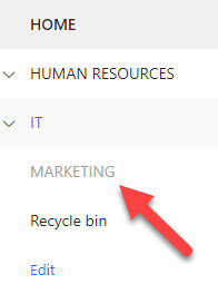 drop-down navigation in SharePoint